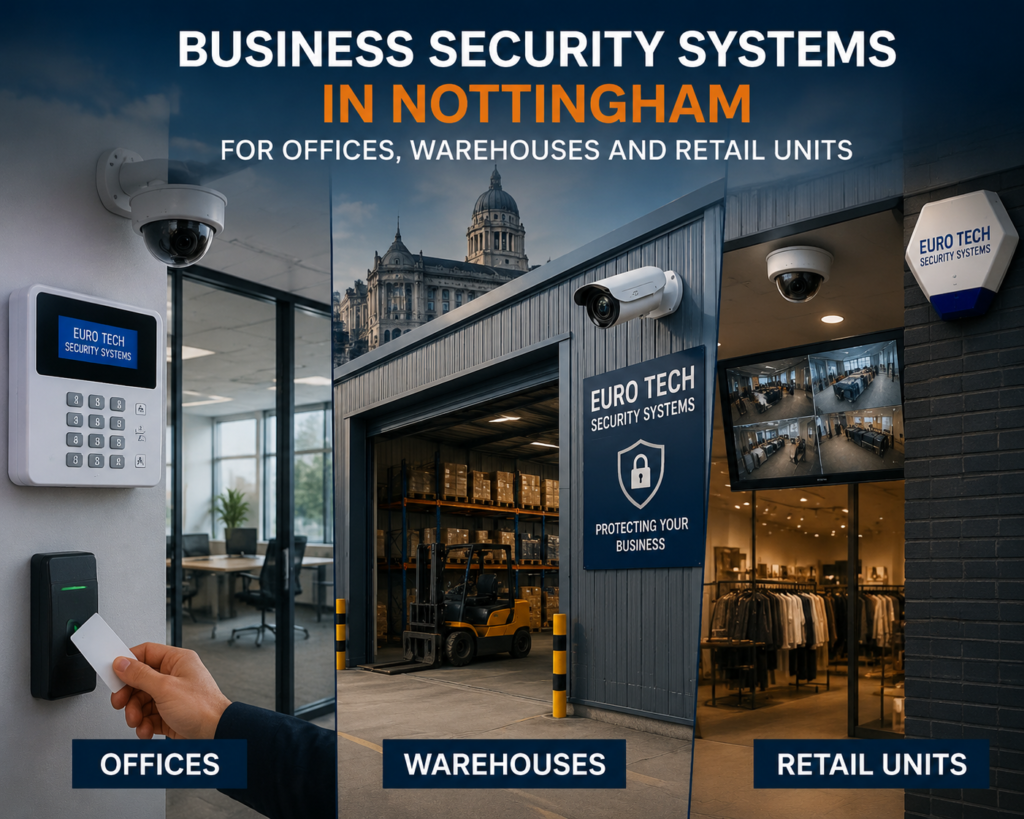 business security systems in Nottingham